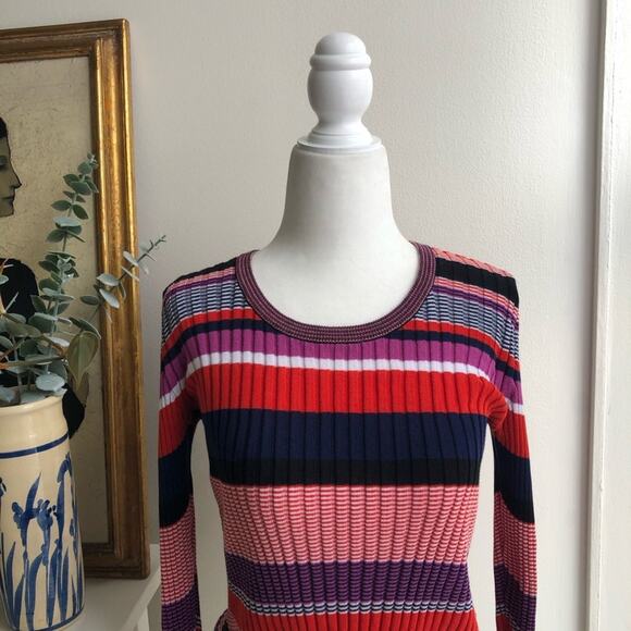 Boss Hugo Boss Fallegria Striped Ribbed Sweater - Picture 5 of 8